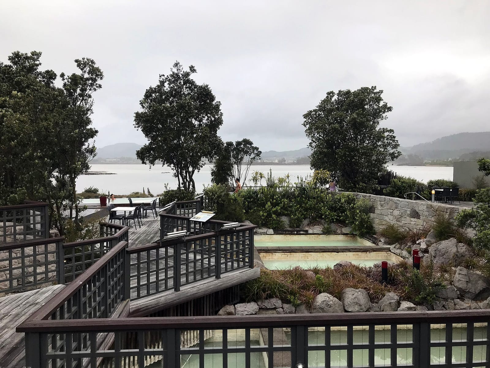 资料图:新西兰罗托鲁瓦(Rotorua)湖畔